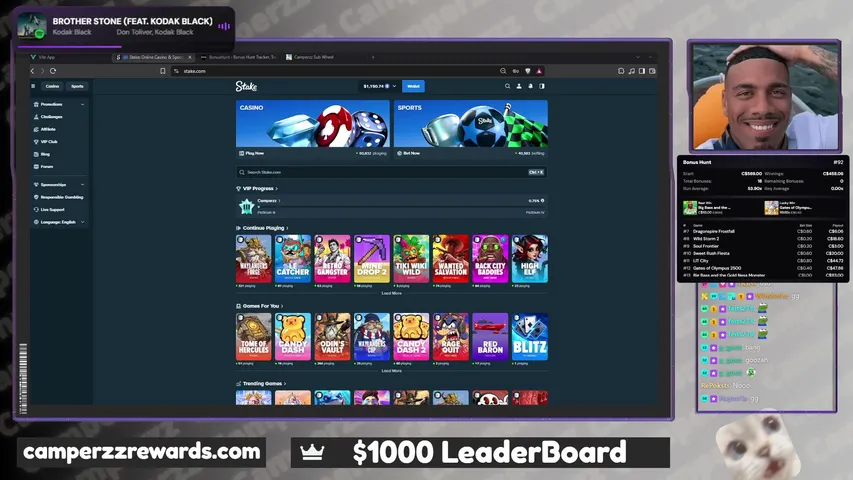 camperzz1 playing Slots & Casino - Live Casino Stream