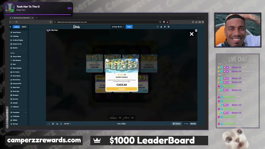 camperzz1 playing Slots & Casino - Live Casino Stream
