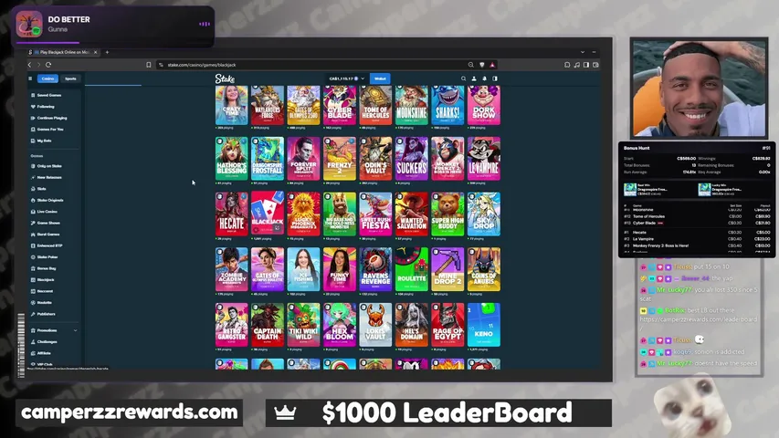 camperzz1 playing Slots & Casino - Live Casino Stream