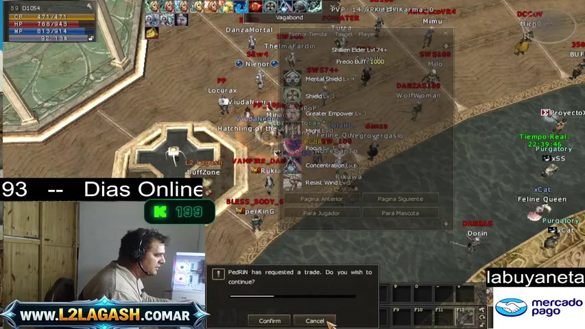 labuyaneta Lineage 2 stream image