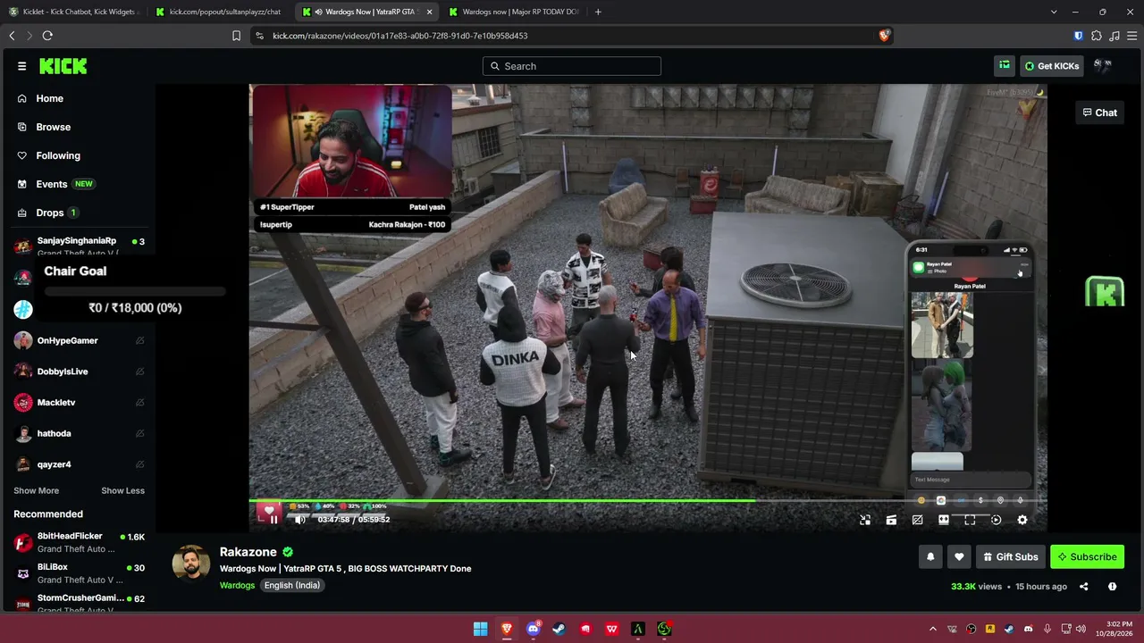 Sultanplayzz live stream