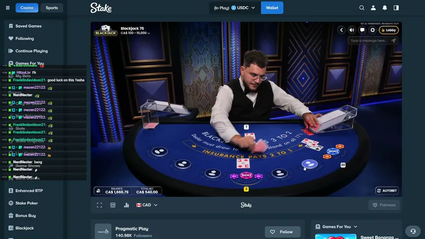 teshabets playing Slots & Casino - Live Casino Stream