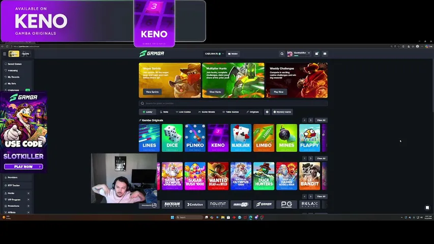 theslotkiller playing Slots & Casino - Live Casino Stream