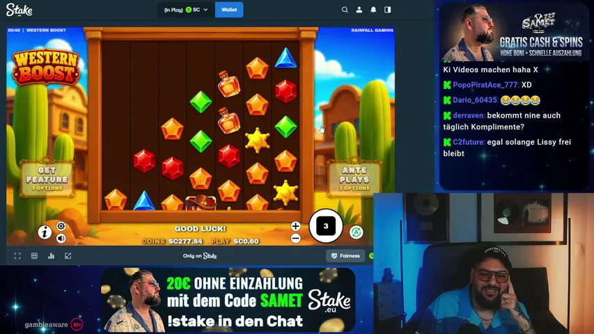 SAMET777com playing Slots & Casino - Live Casino Stream