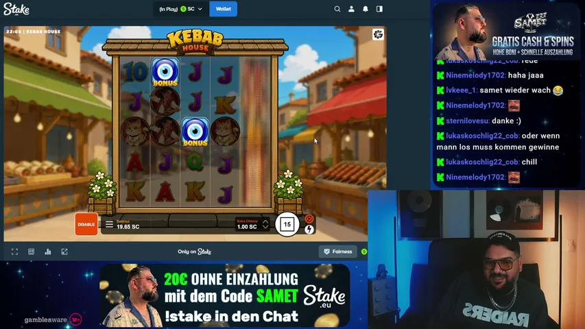 SAMET777com playing Slots & Casino - Live Casino Stream
