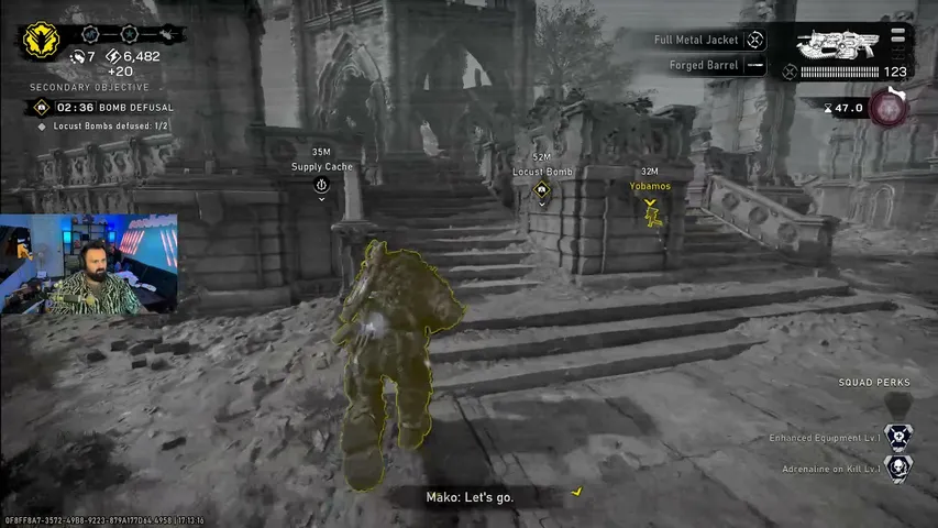 adiofreak playing Gears of War: E-Day - Live Casino Stream