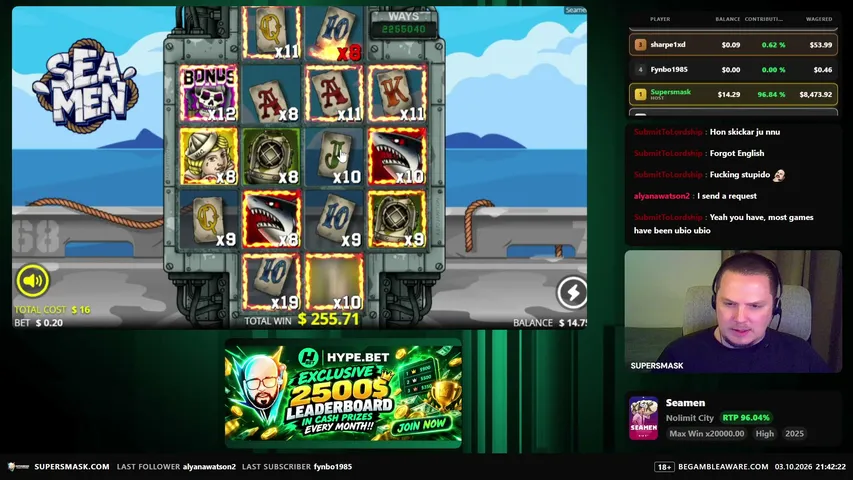 SuperSmask playing Slots & Casino - Live Casino Stream