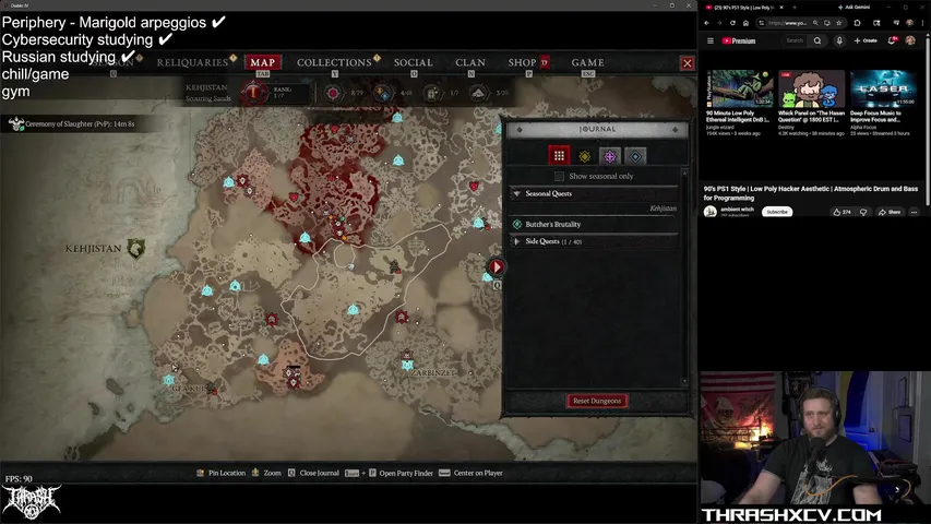 Diablo Hardcore | testing a few things| w/e