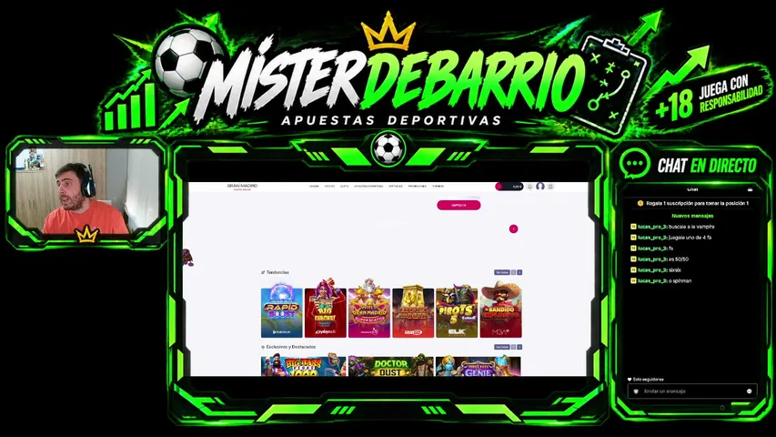 misterdebarrio playing Slots & Casino - Live Casino Stream