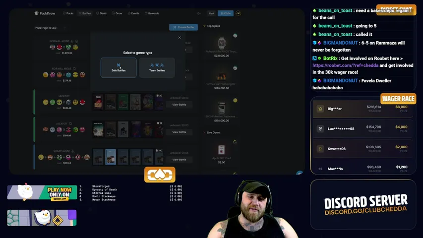 $10,000 BONUS HUNT !ROO !RACE !PACK !GIVEAWAY