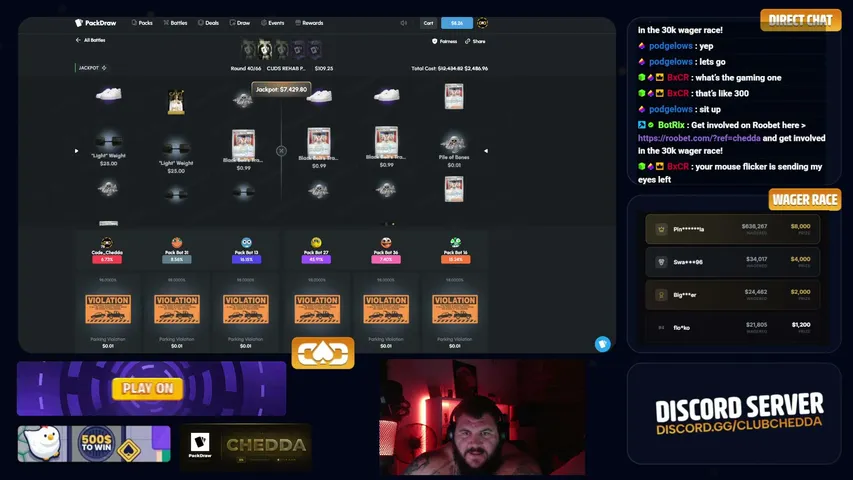 ClubChedda playing Slots & Casino - Live Casino Stream