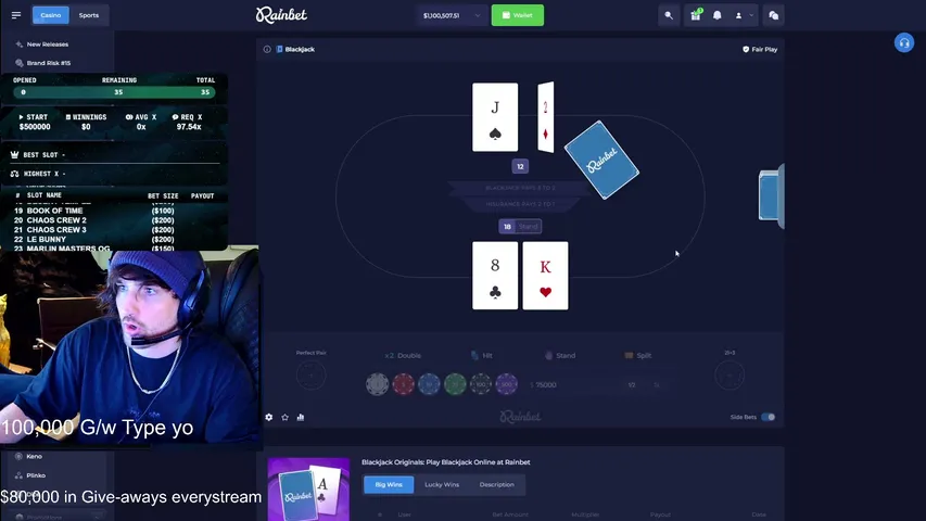 colepeak playing Slots & Casino - Live Casino Stream