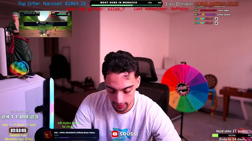 soussi000 playing Just Chatting - Live Casino Stream