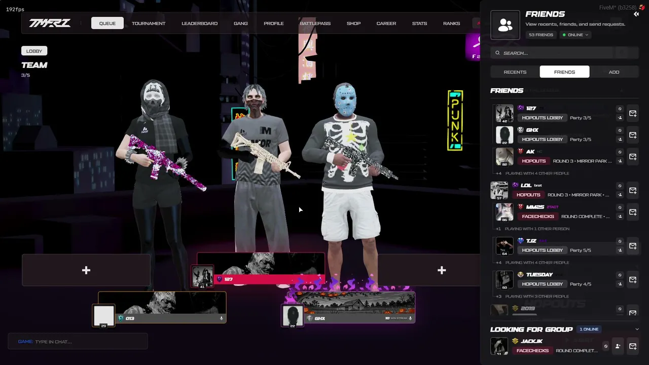 TMFRZ | Streamers