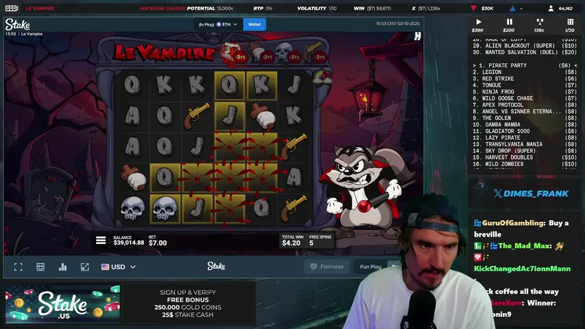 frankdimes playing Slots & Casino - Live Casino Stream