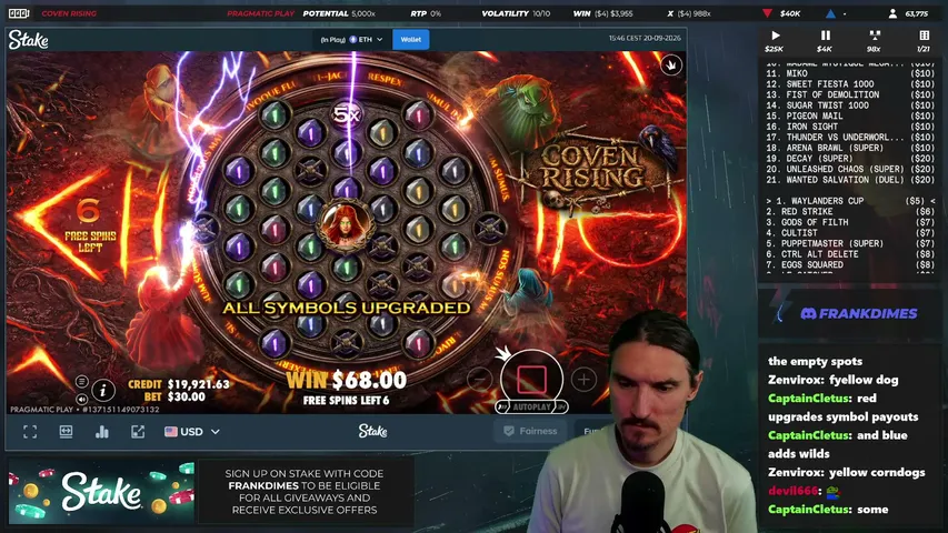 frankdimes playing Slots & Casino - Live Casino Stream
