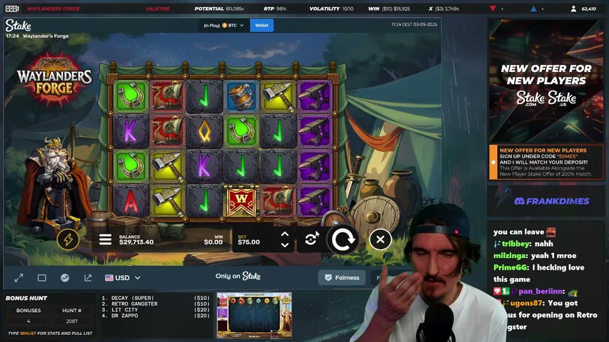 frankdimes playing Slots & Casino - Live Casino Stream