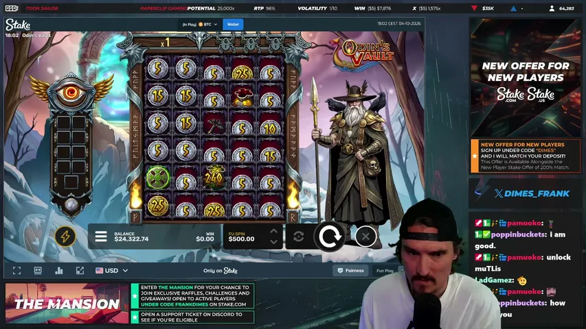 frankdimes playing Slots & Casino - Live Casino Stream