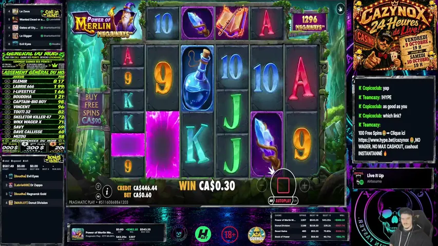 TeamCazy playing Slots & Casino - Live Casino Stream
