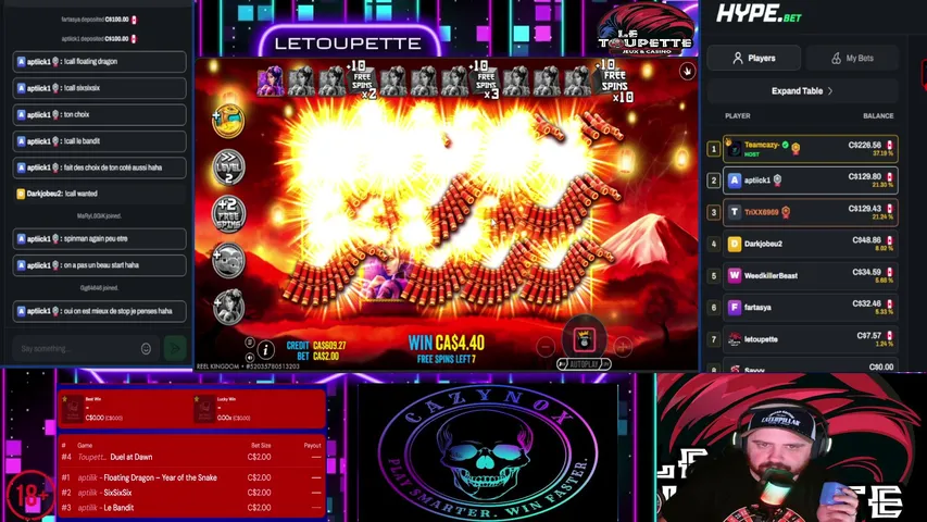 TeamCazy playing Slots & Casino - Live Casino Stream
