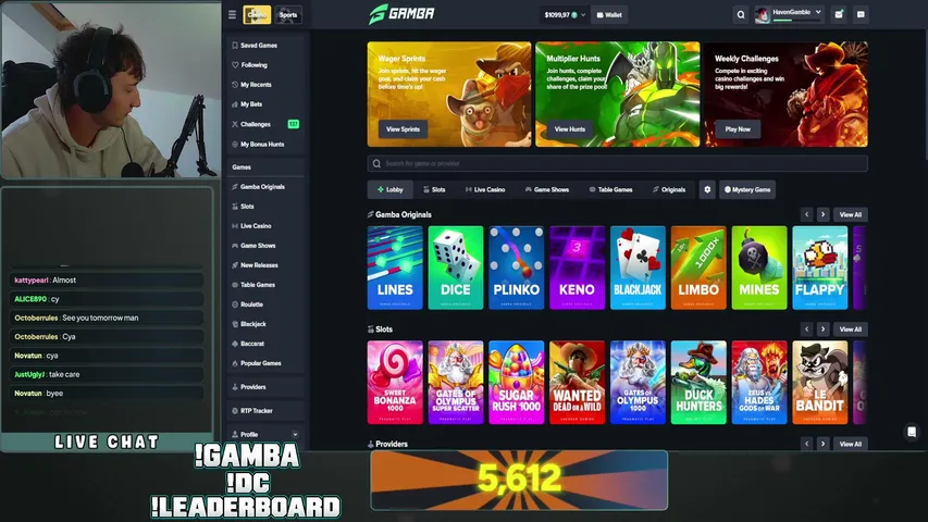 havengambles playing Slots & Casino - Live Casino Stream