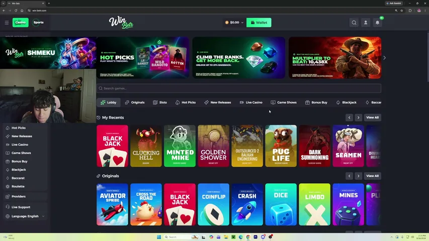 Shmeku playing Slots & Casino - Live Casino Stream