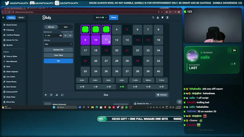 scrapycocotv playing Slots & Casino - Live Casino Stream