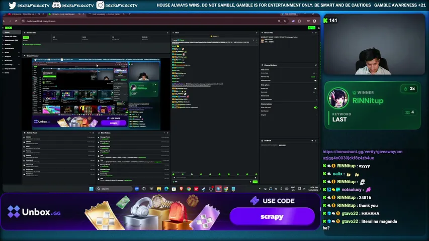 scrapycocotv playing Slots & Casino - Live Casino Stream
