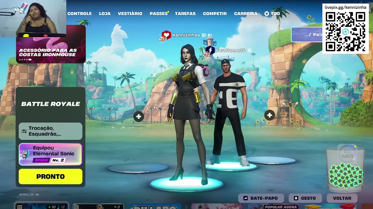 Kennizinha live
