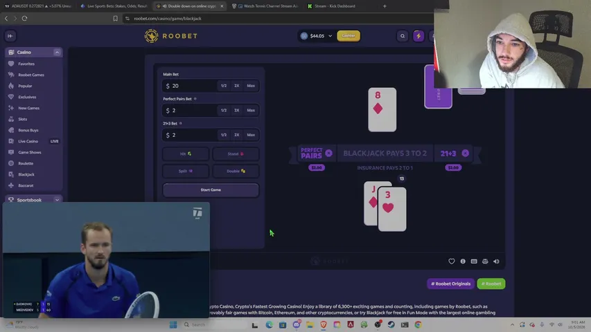 mrdropyournutz playing Slots & Casino - Live Casino Stream