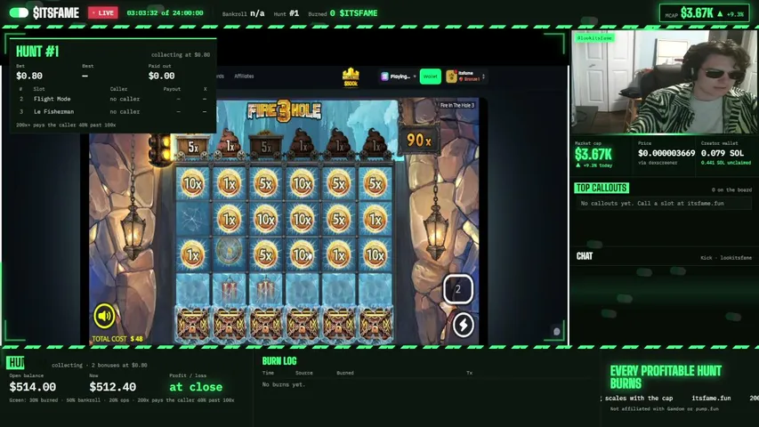lookitsfame playing Slots & Casino - Live Casino Stream