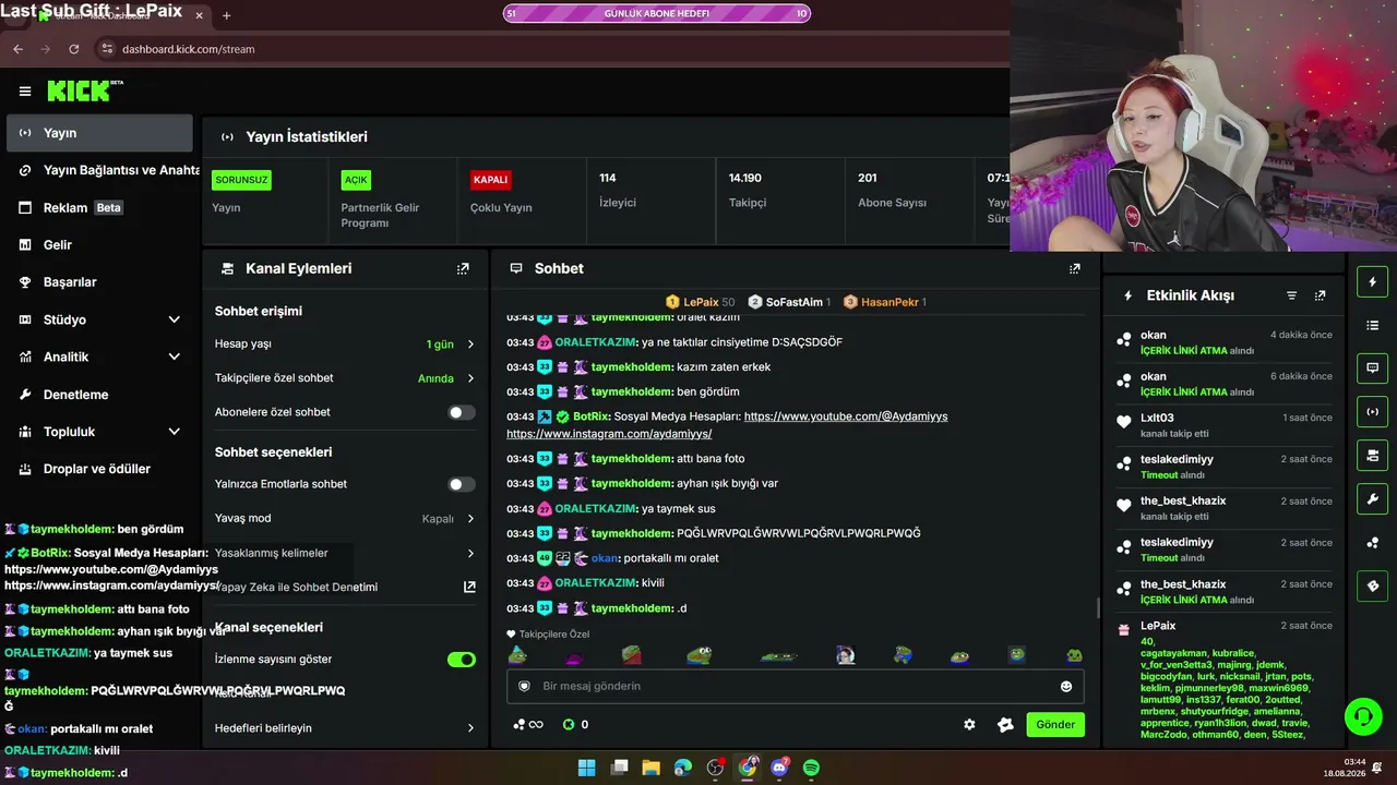 aydamiyy live