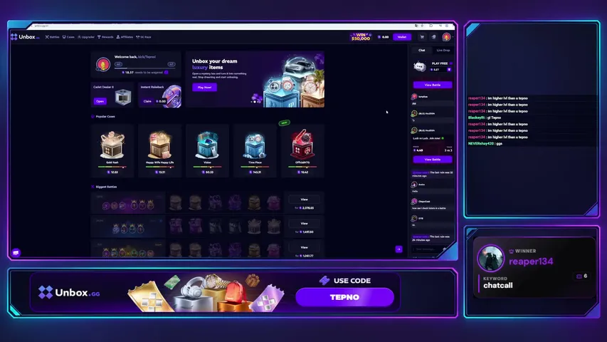 tepno playing Slots & Casino - Live Casino Stream