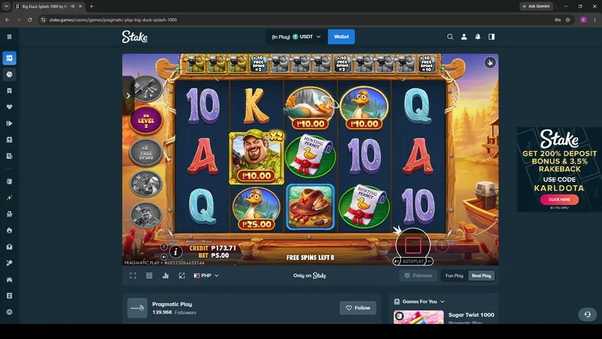 karldotaa playing Slots & Casino - Live Casino Stream