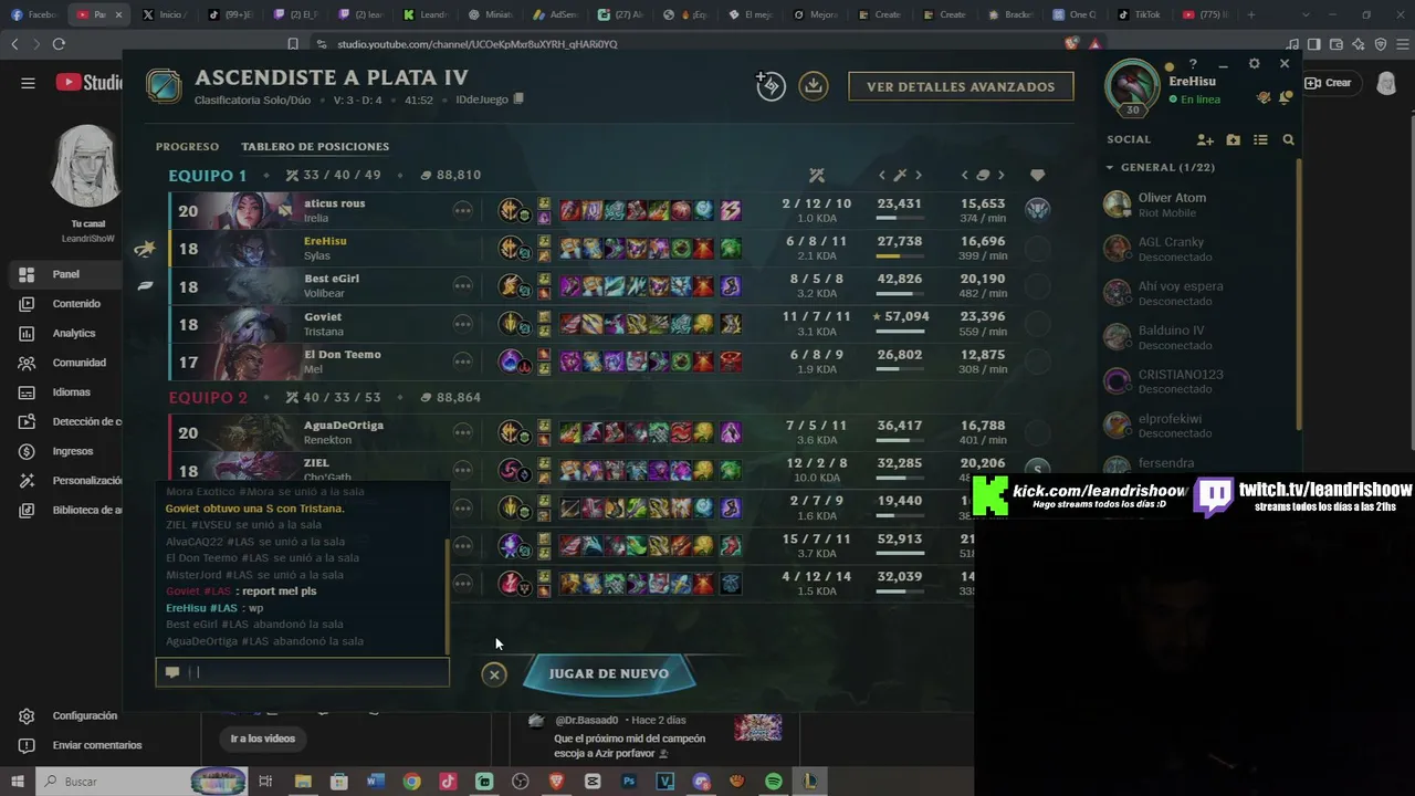 LeandriShoow live