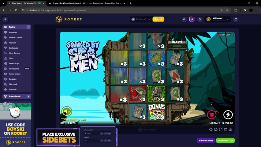 Boyski playing Slots & Casino - Live Casino Stream
