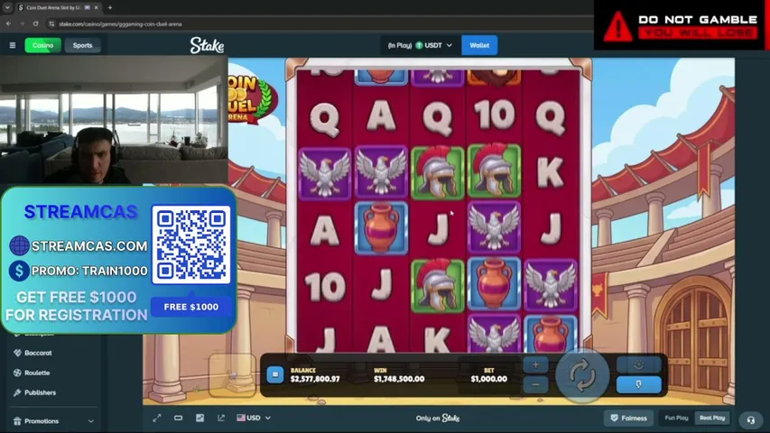 trainbgwredckstv playing Slots & Casino - Live Casino Stream