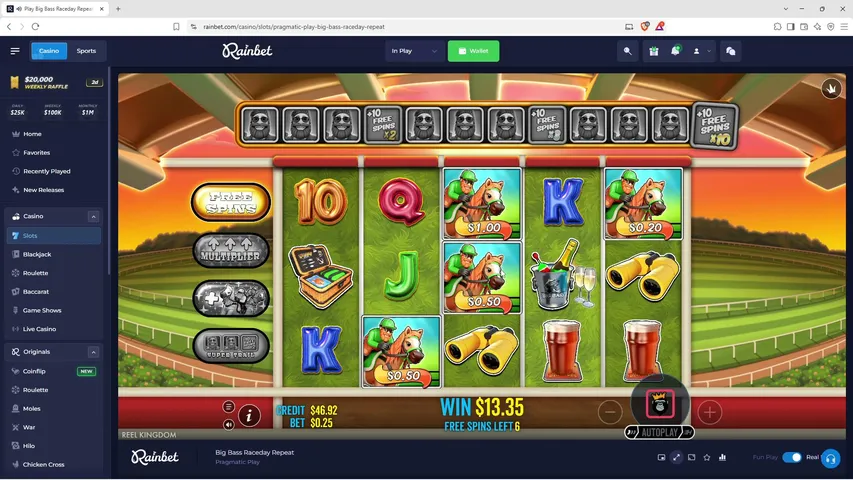 chrismc1x playing Slots & Casino - Live Casino Stream