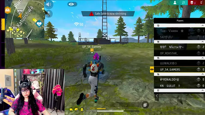 Playing Freefire For First Time ON Kick