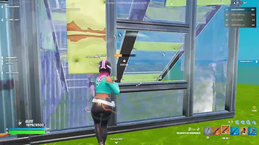 Tranquilamente en Fornite