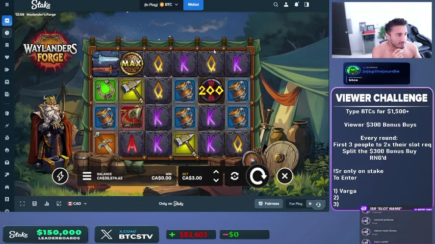 BTCs playing Slots & Casino - Live Casino Stream
