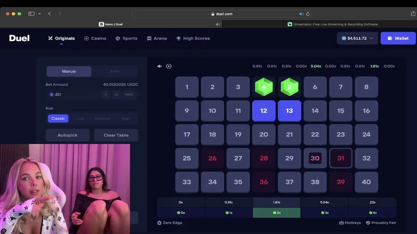 ellieblue playing Slots & Casino - Live Casino Stream
