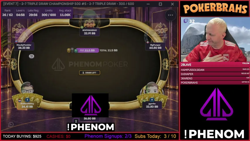pokerbrahs on Kick