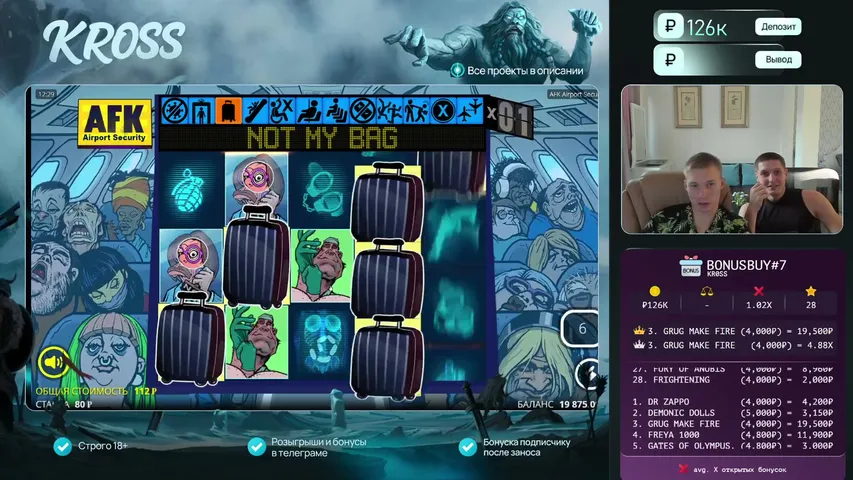 krossludo playing Slots & Casino - Live Casino Stream