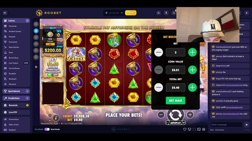 benderbeers playing Slots & Casino - Live Casino Stream