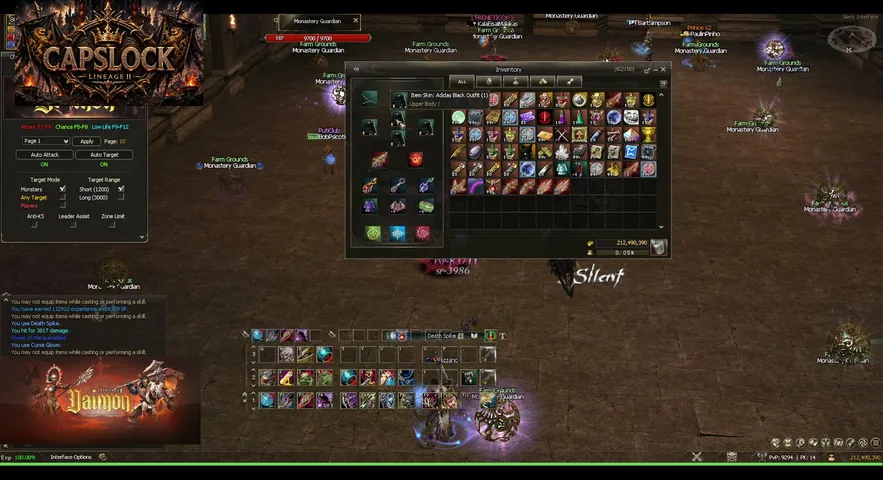 caapsloockx3 Lineage 2 stream image