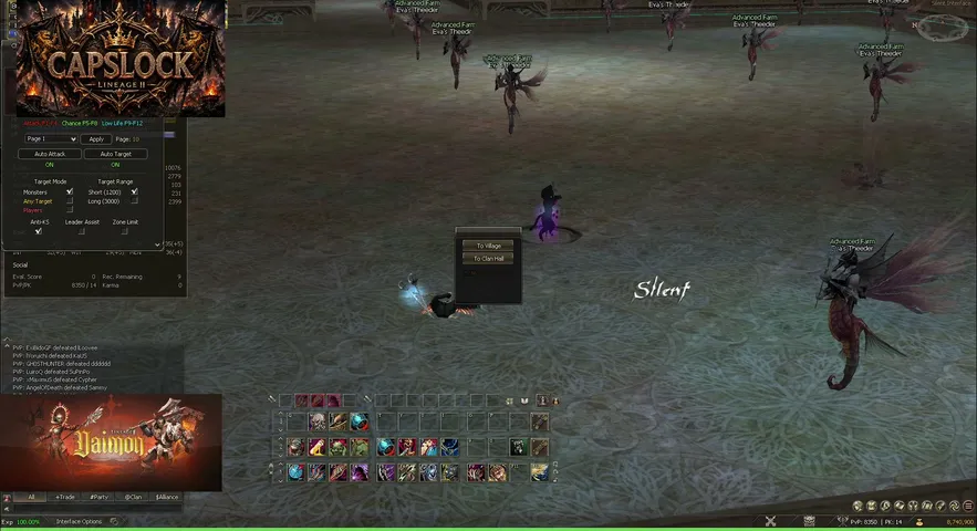 caapsloockx3 Lineage 2 stream image