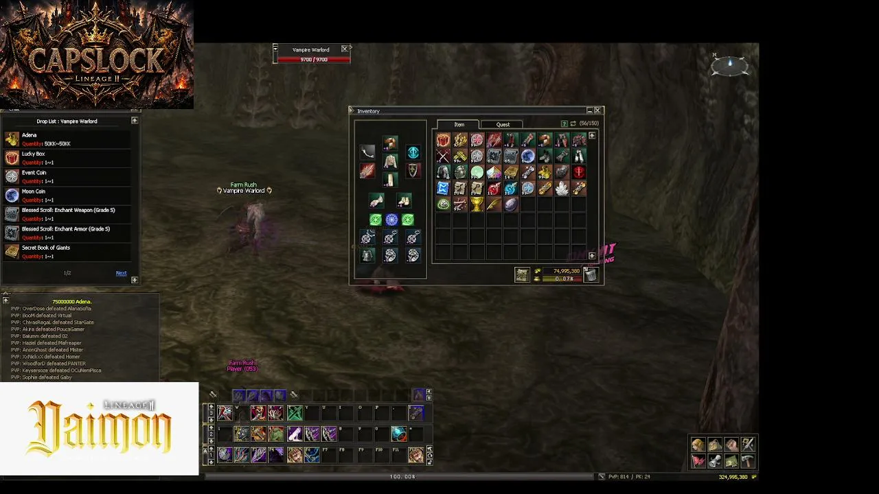 CaapsLoockx3 live