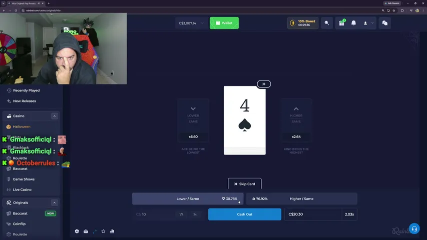 rorogambles playing Slots & Casino - Live Casino Stream