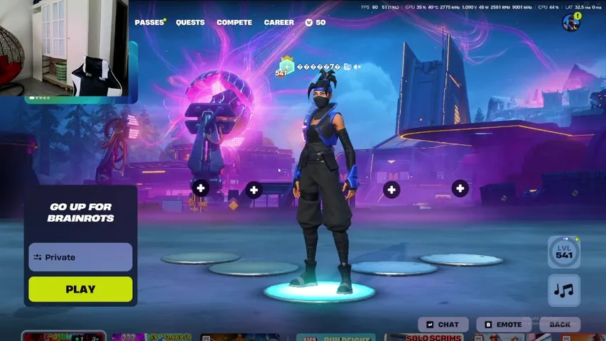بث فورت ماب النطه و اقيام رانك